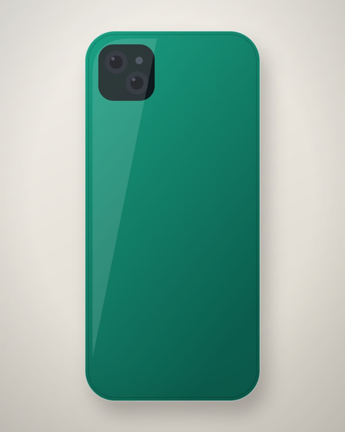 Aabgeena Tinted Case in Jade for iPhone 18