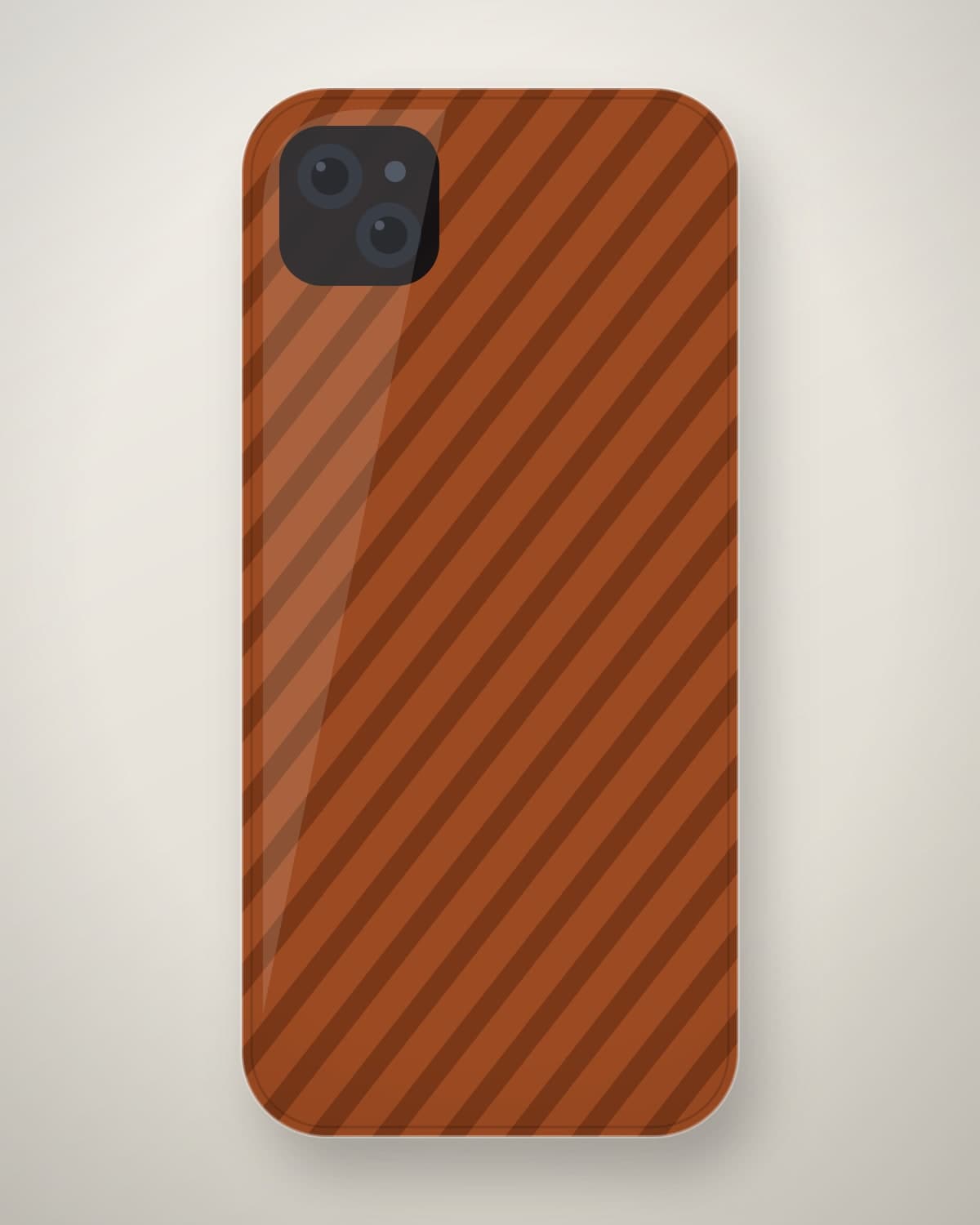Pahlwan Rugged Grip in Rust for iPhone 14