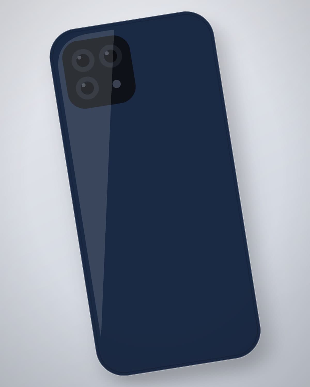 Naram Liquid Silicone Case in Midnight for iPhone 18 Pro Max — side profile