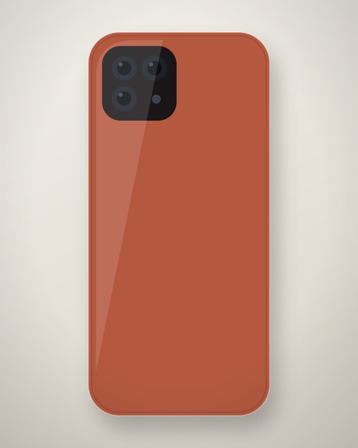 Naram Liquid Silicone Case in Clay for iPhone 18 Pro Max