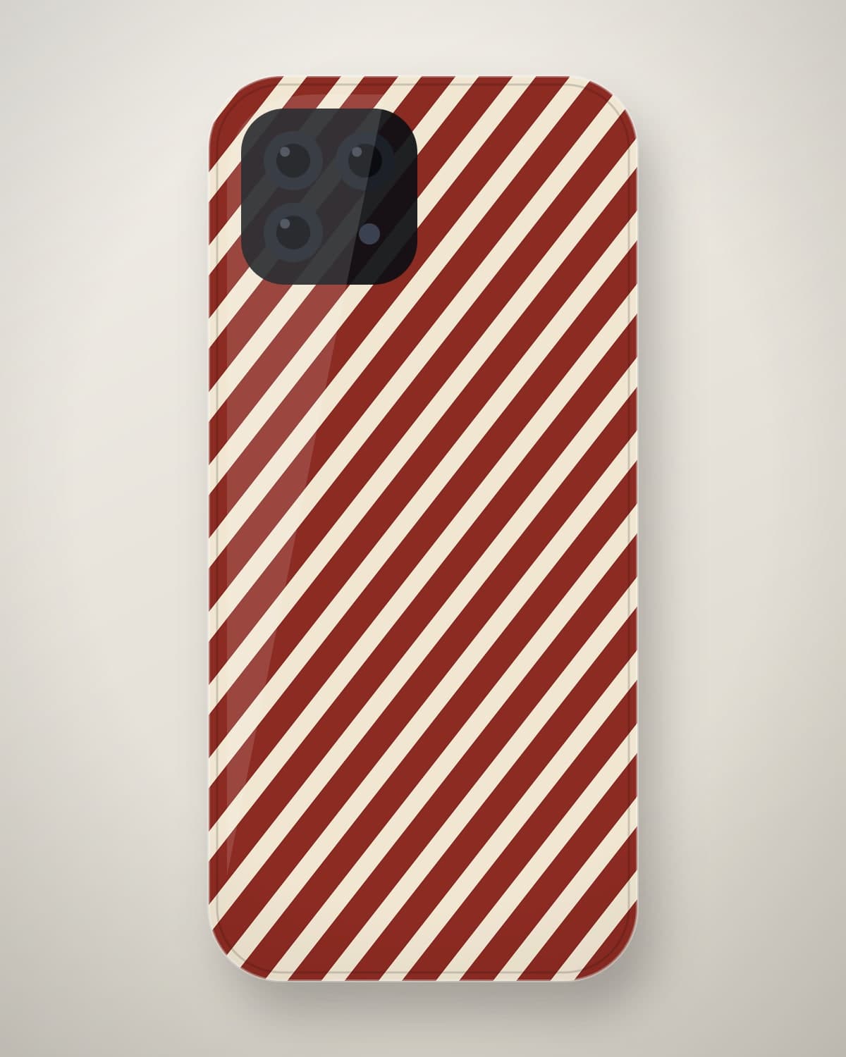 Ajrak Block Print Case in Madder for iPhone 13 Pro