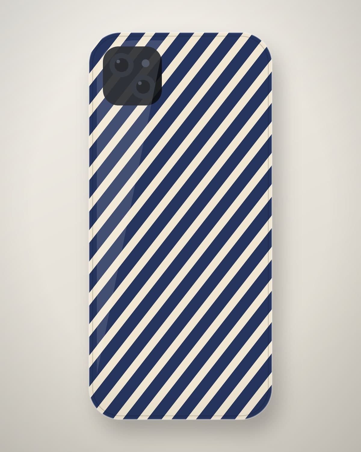Ajrak Block Print Case in Indigo for iPhone 17