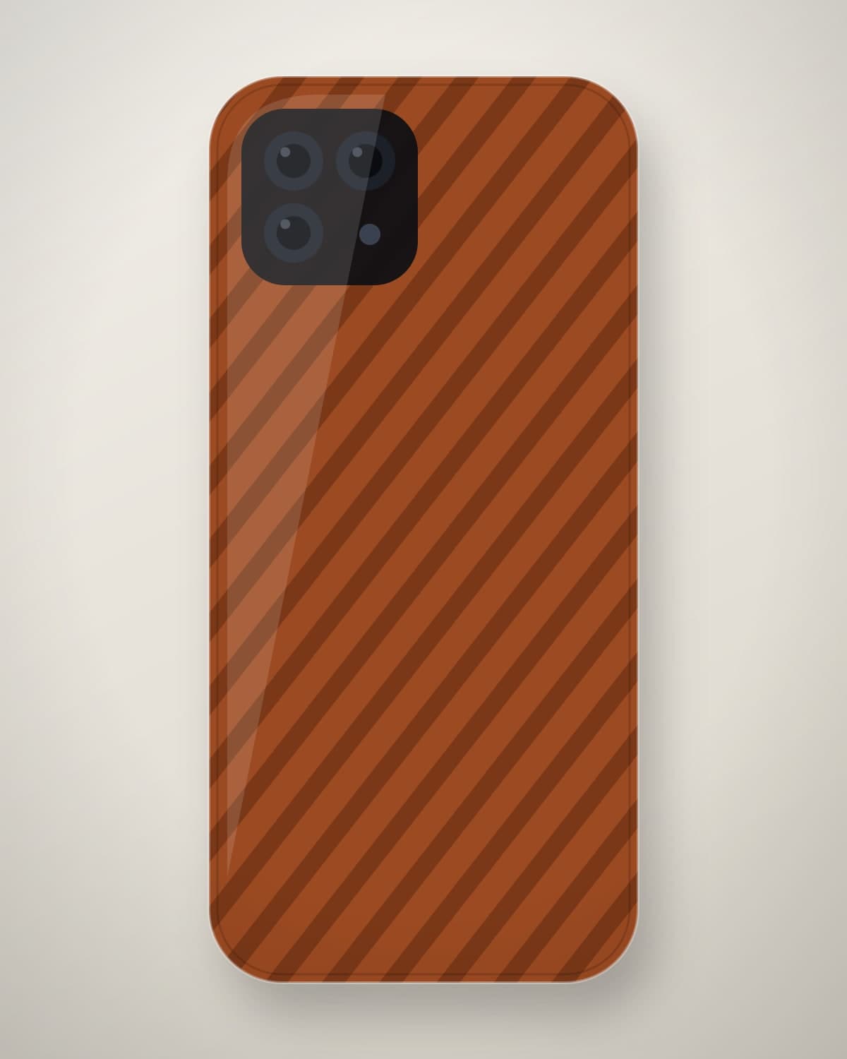 Pahlwan Rugged Grip in Rust for iPhone 18 Pro