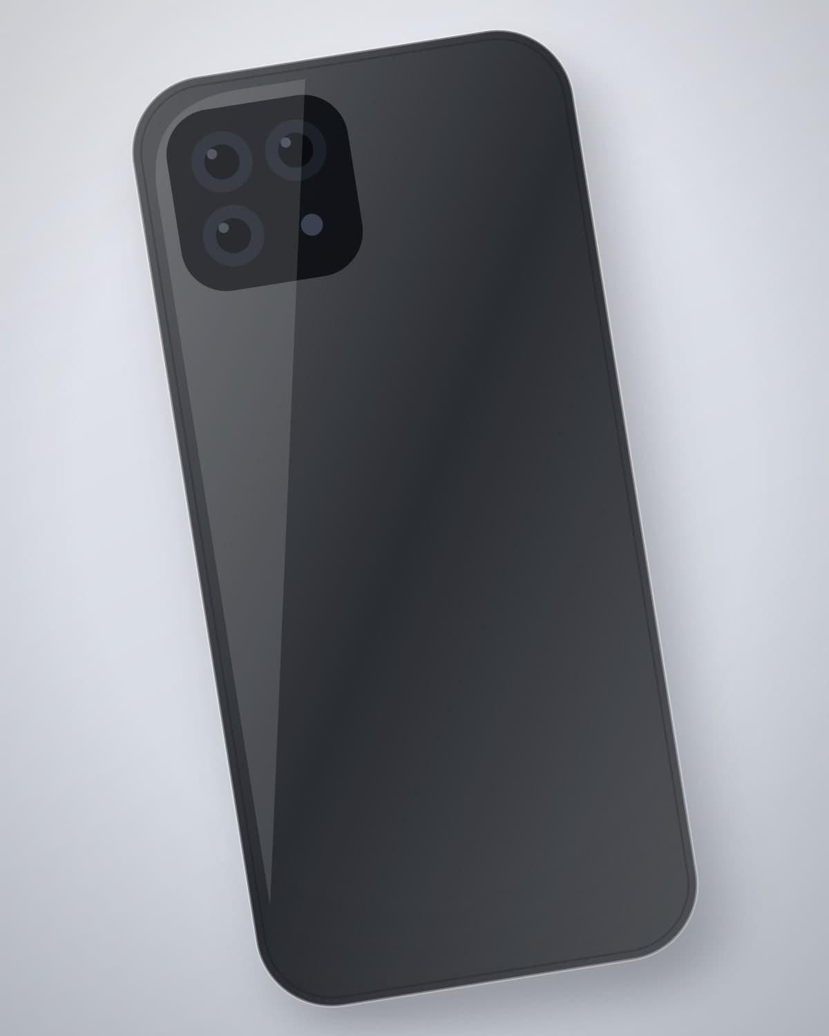 Shafaf Clear Case in Smoke for iPhone 13 Pro — side profile