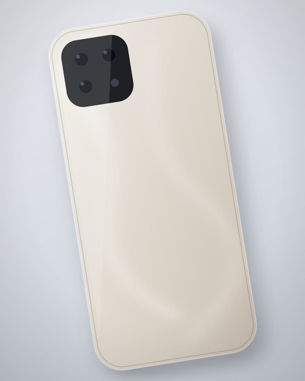 Sang-e-Marmar Case in White Marble for iPhone 13 Pro — side profile