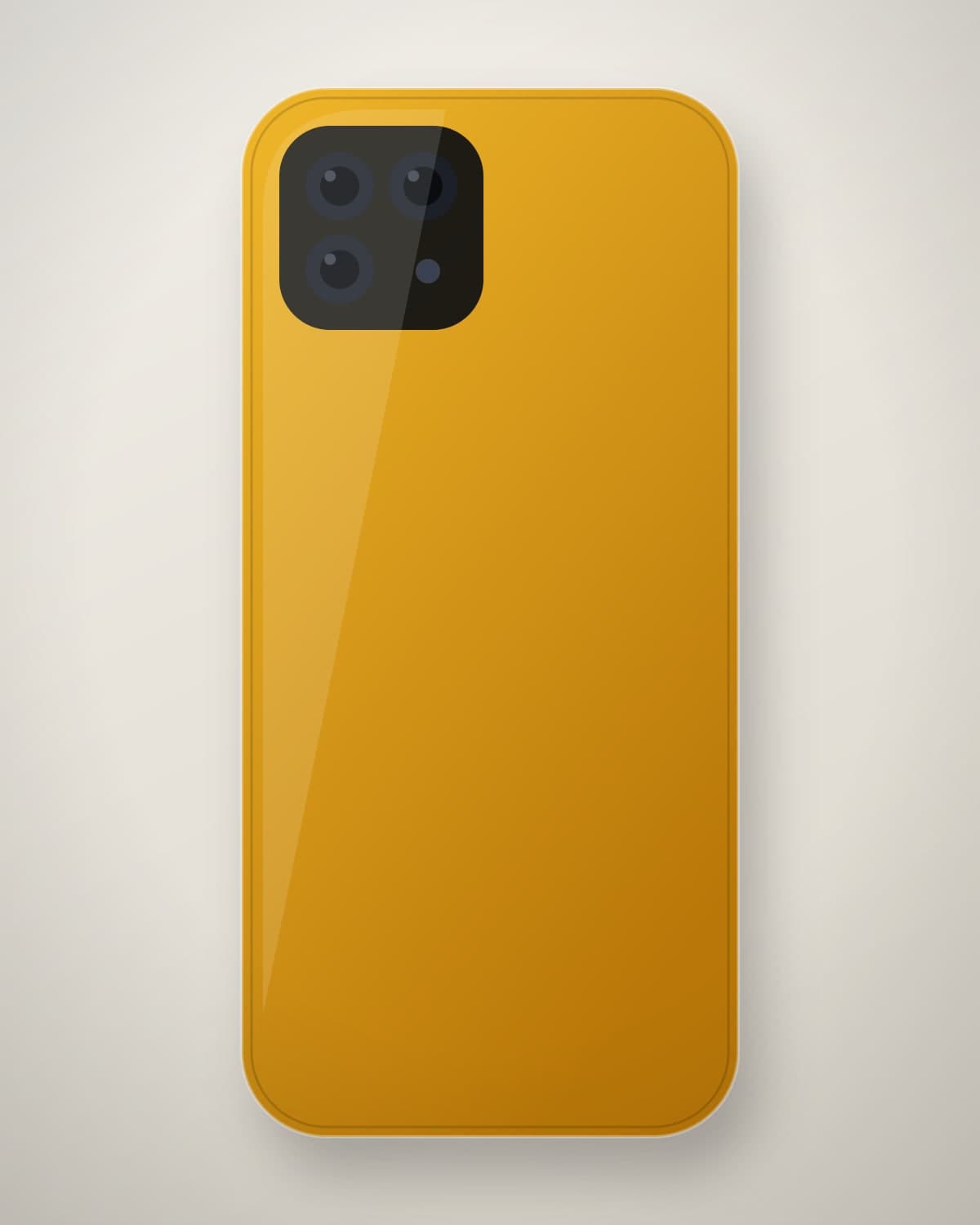 Aabgeena Tinted Case in Saffron for iPhone 13 Pro Max