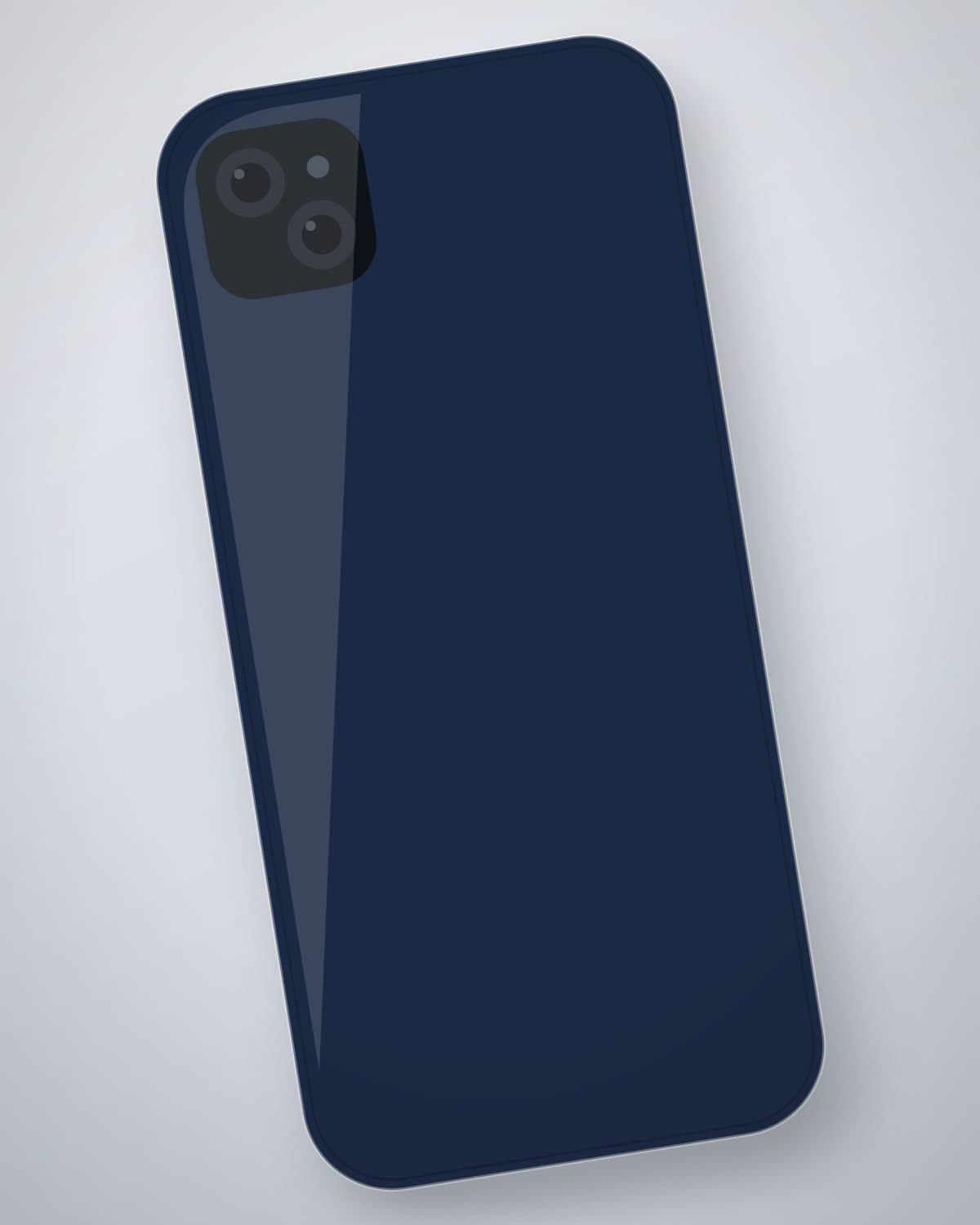 Naram Liquid Silicone Case in Midnight for iPhone 16 — side profile