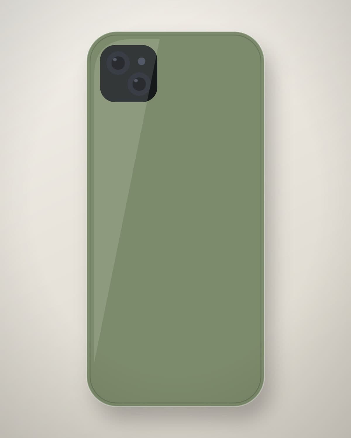 Naram Liquid Silicone Case in Sage for iPhone 16