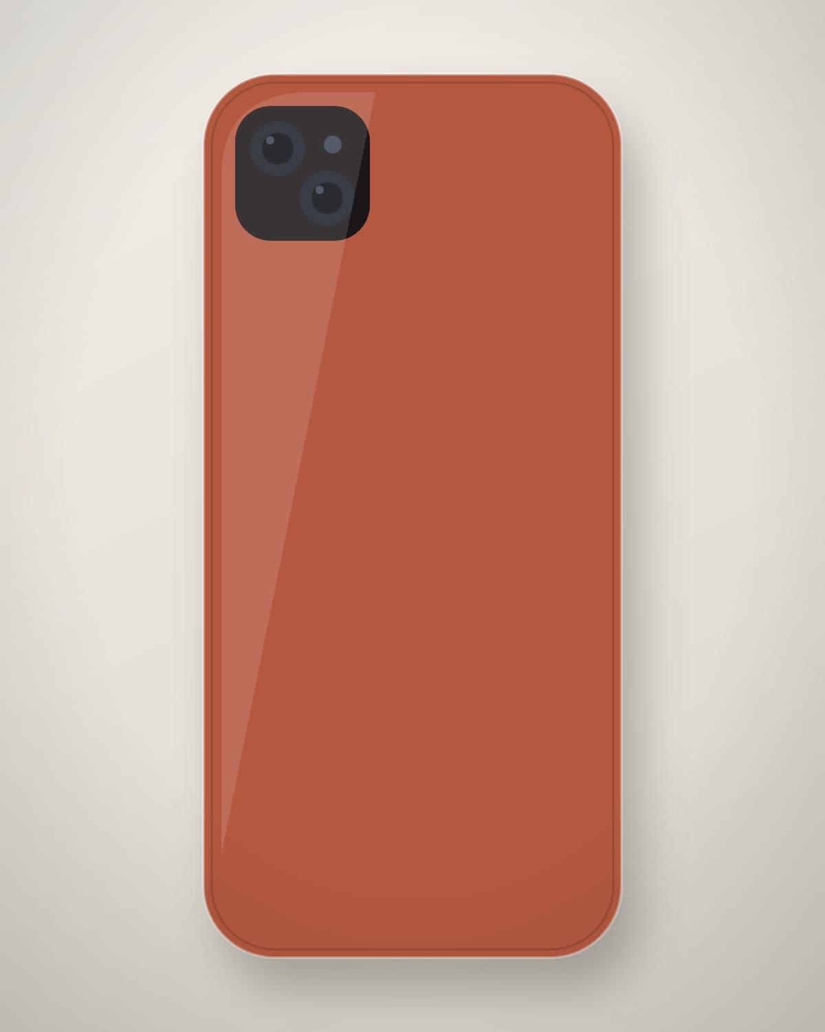 Naram Liquid Silicone Case in Clay for iPhone 16