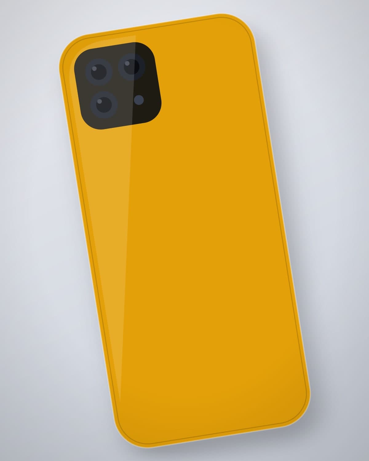 Maqnat MagSafe Case in Saffron for iPhone 16 Pro Max — side profile