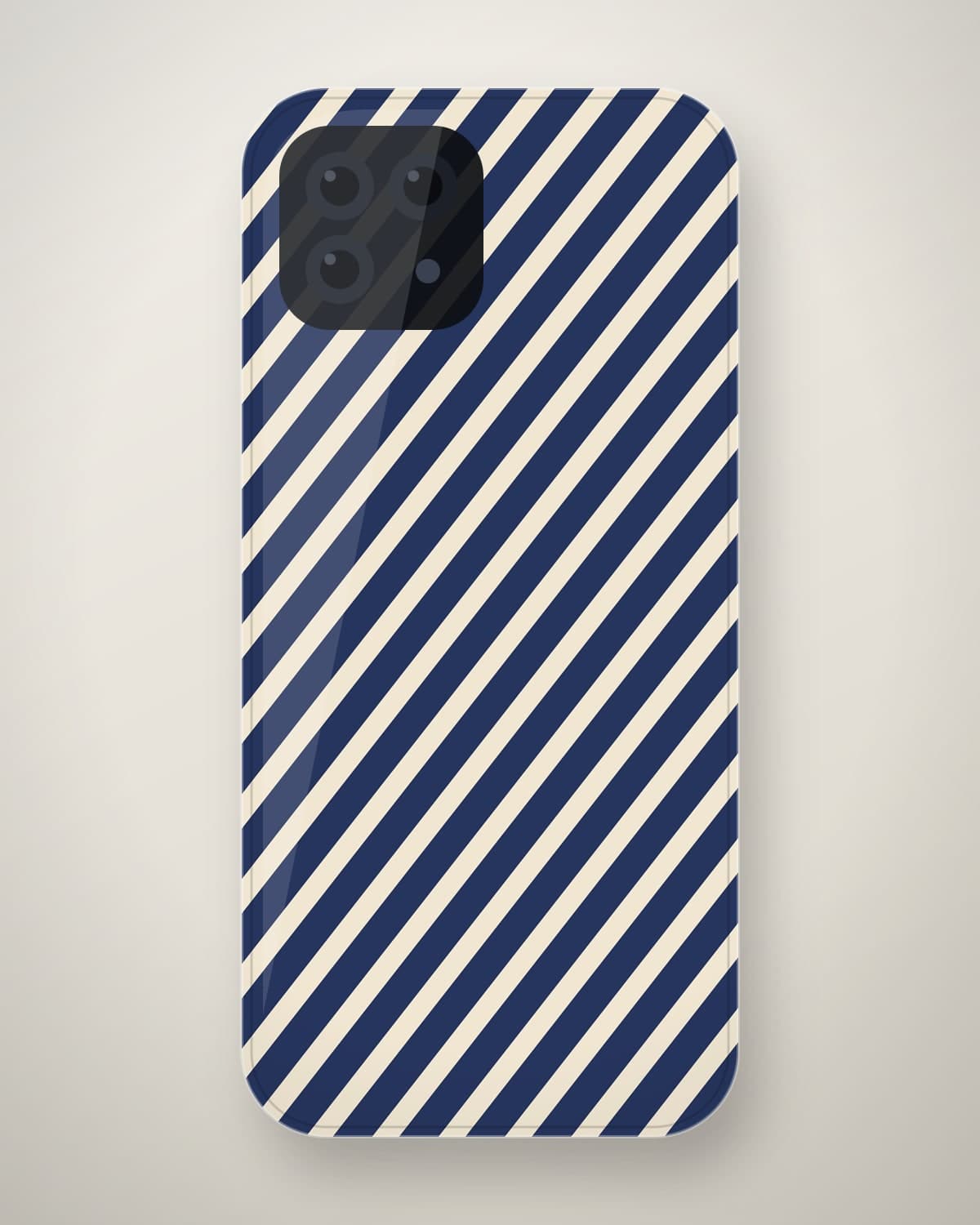 Ajrak Block Print Case in Indigo for iPhone 17 Pro