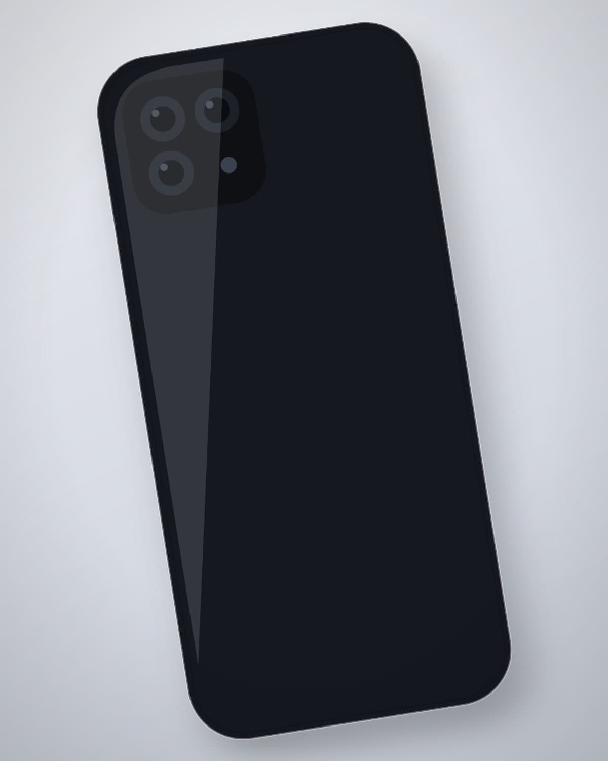 Barsat Sealed Case in Ink for iPhone 15 Pro — side profile
