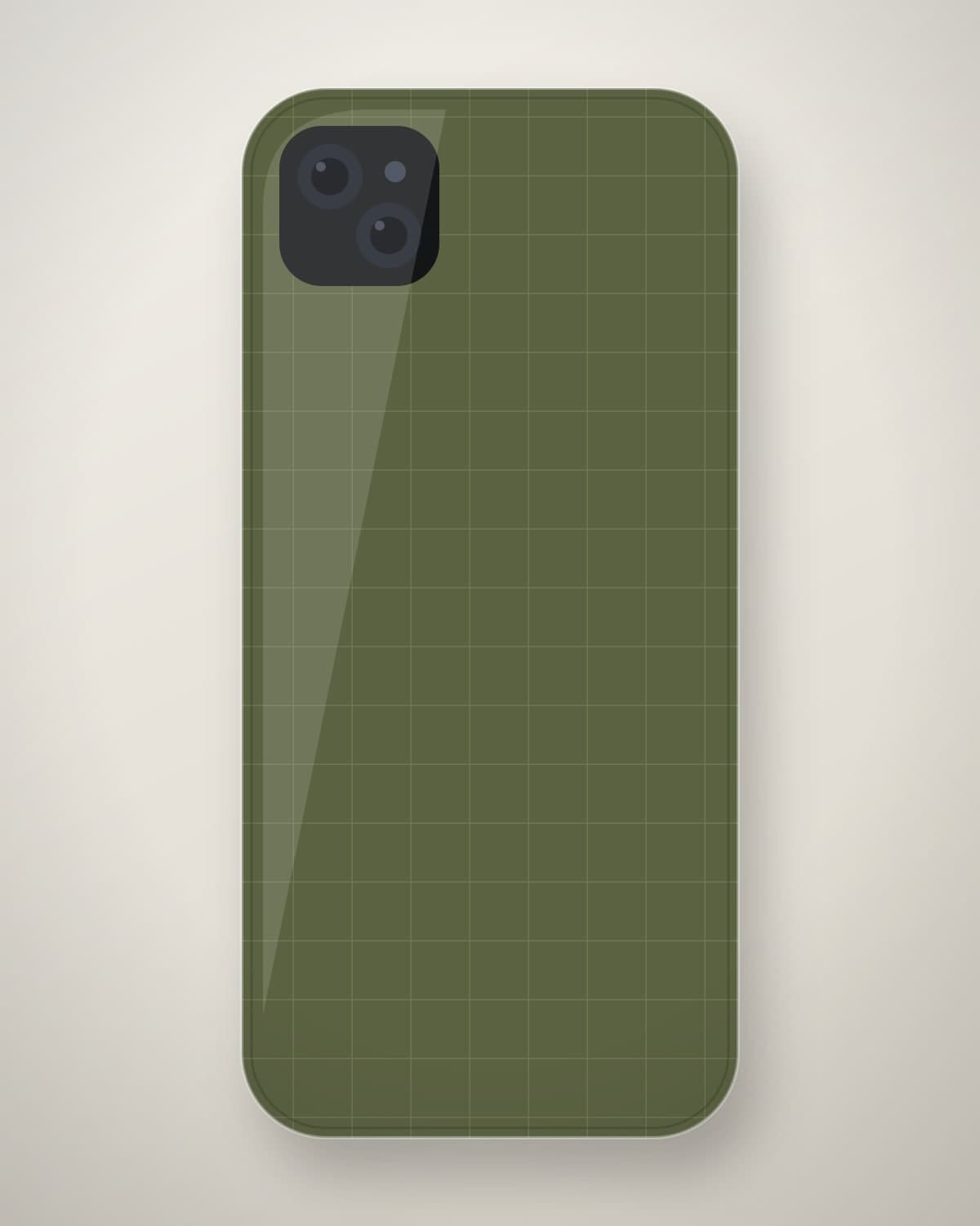 Girift Grip Case in Olive for iPhone 14