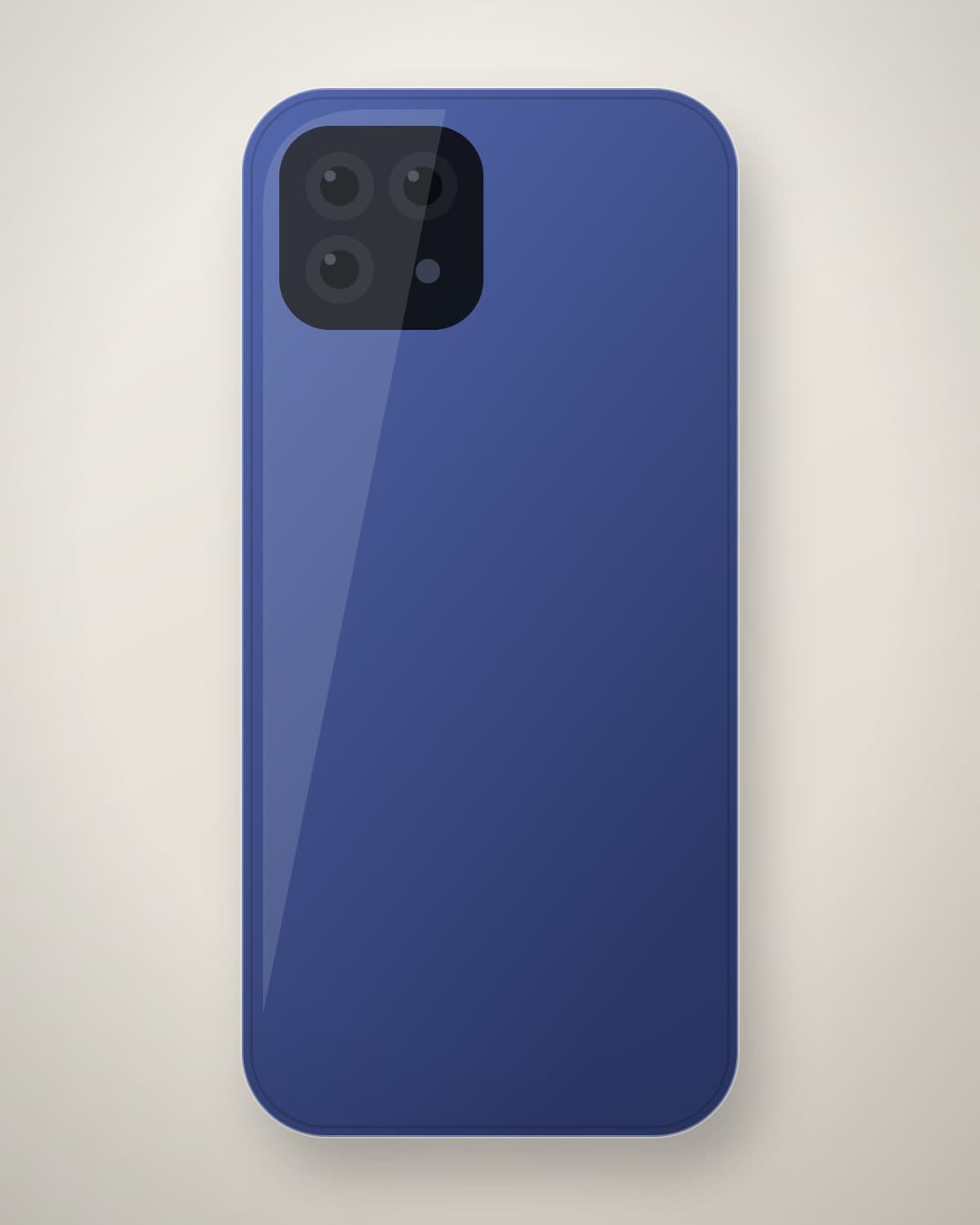 Aabgeena Tinted Case in Indigo for iPhone 14 Pro Max