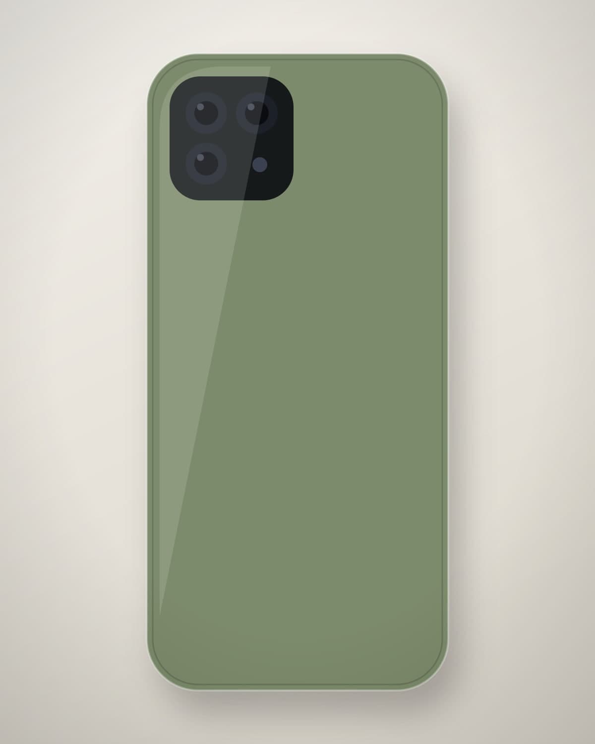 Naram Liquid Silicone Case in Sage for iPhone 16 Pro Max